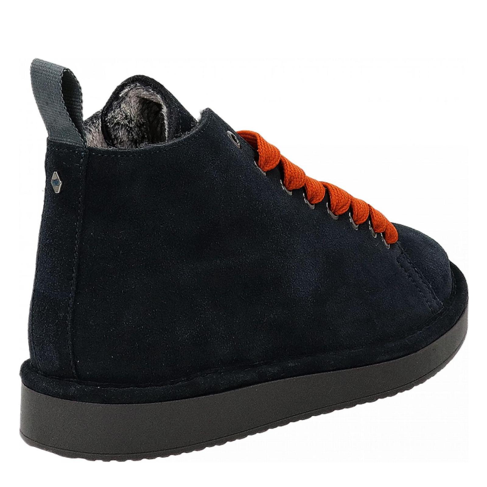 P01 ANKLE BOOT SUEDE cobalt-burnt-orange