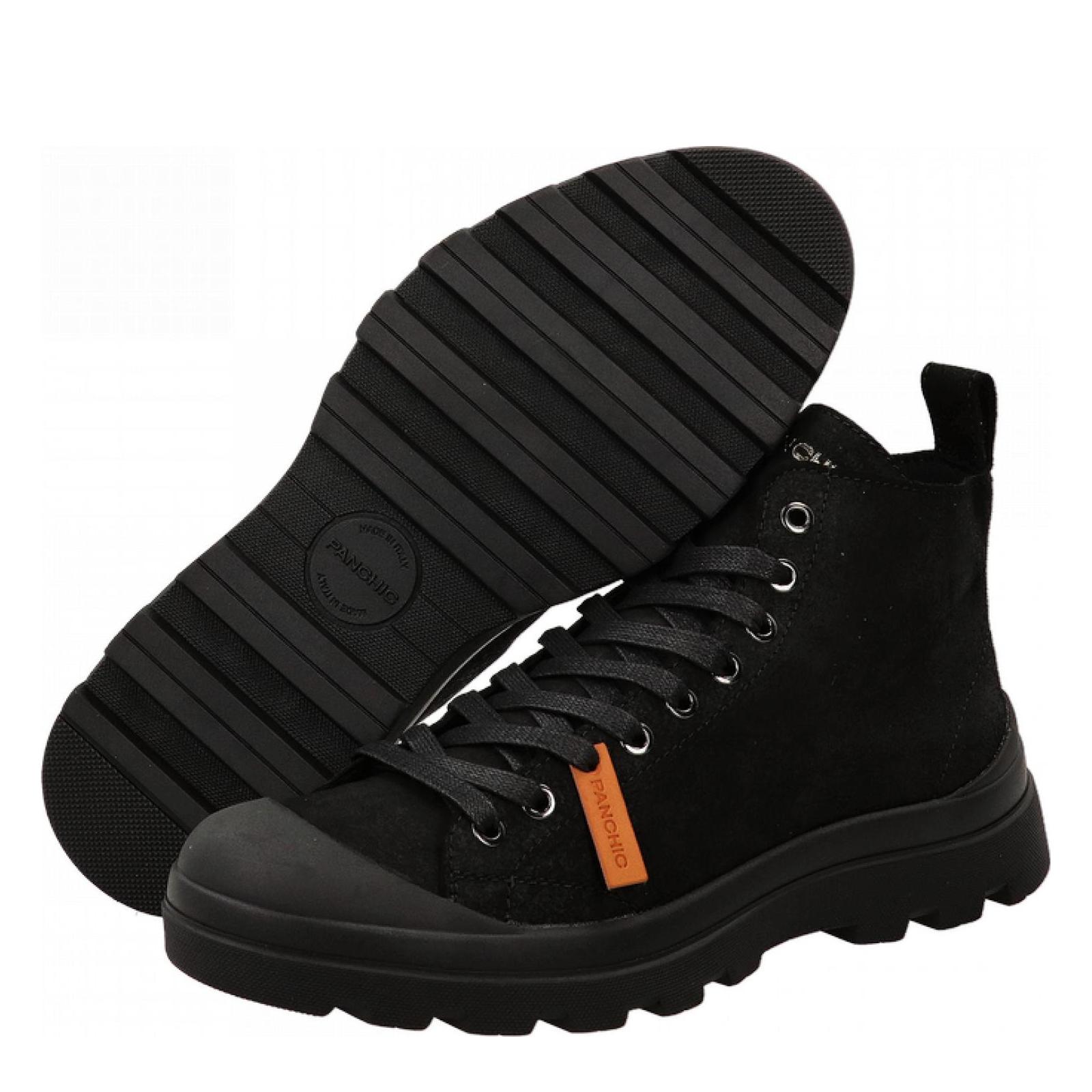 P03 ANKLE BOOT WAXED black