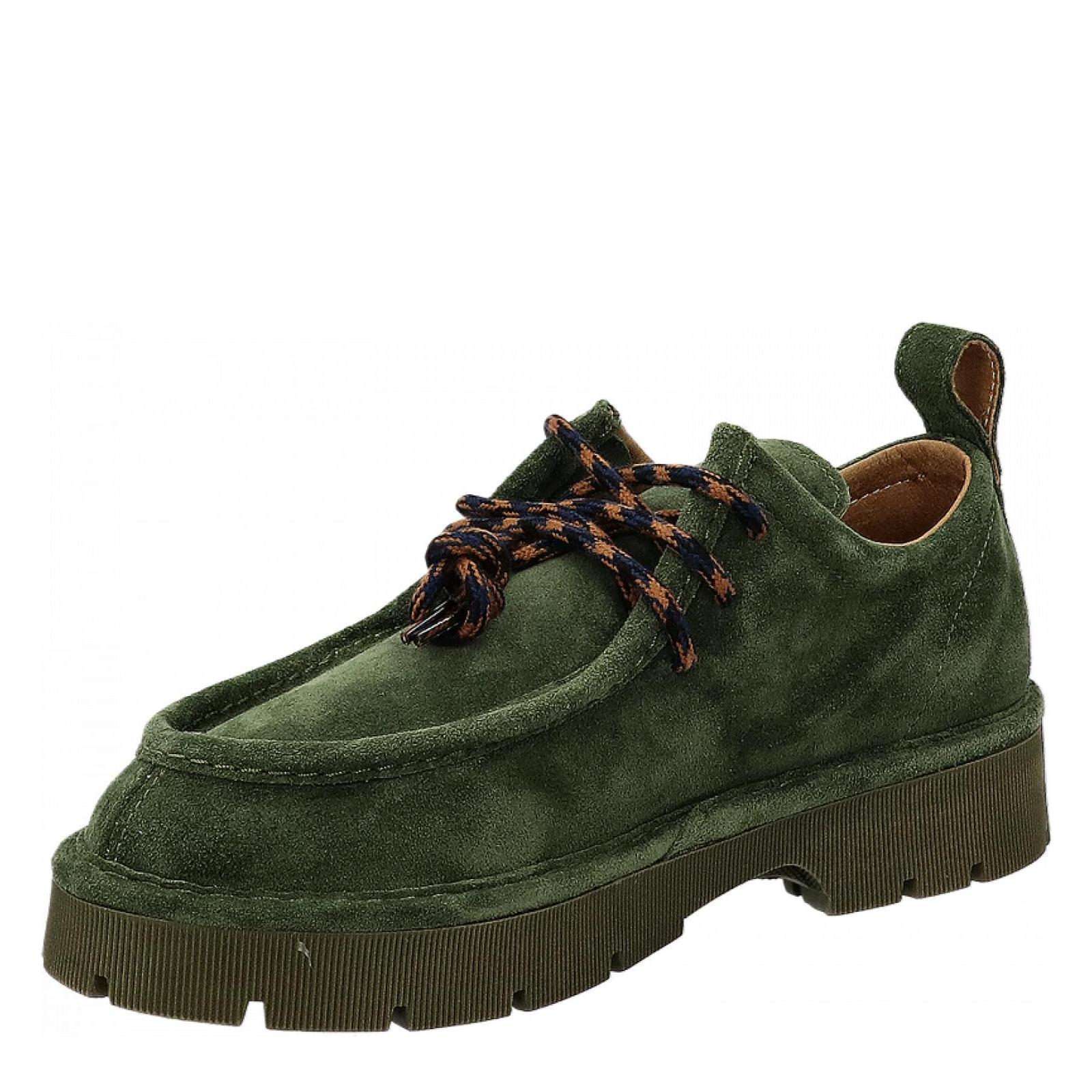 P99 LACE-UP SHOE military-green