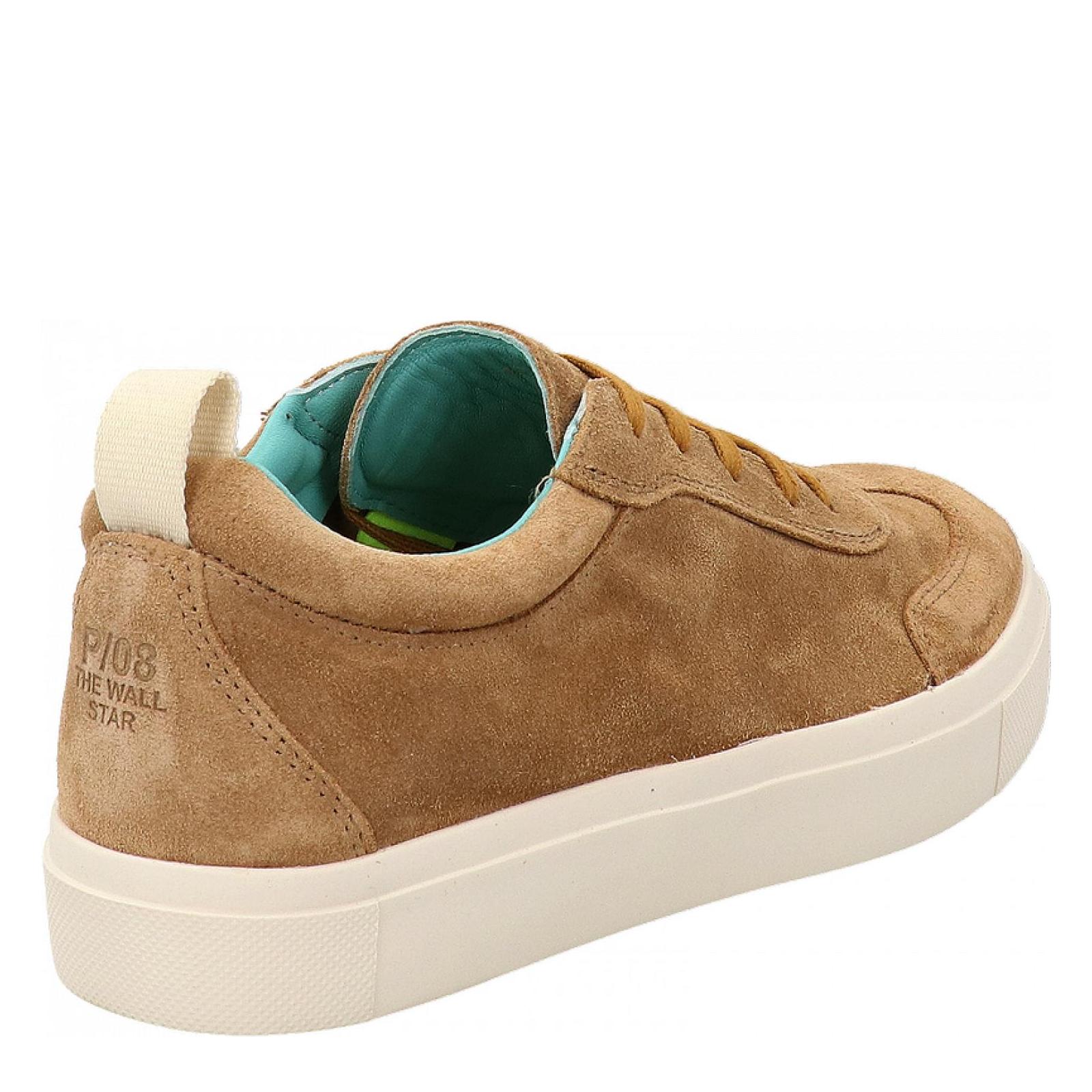 P08 SNEAKER SUEDE biscuit