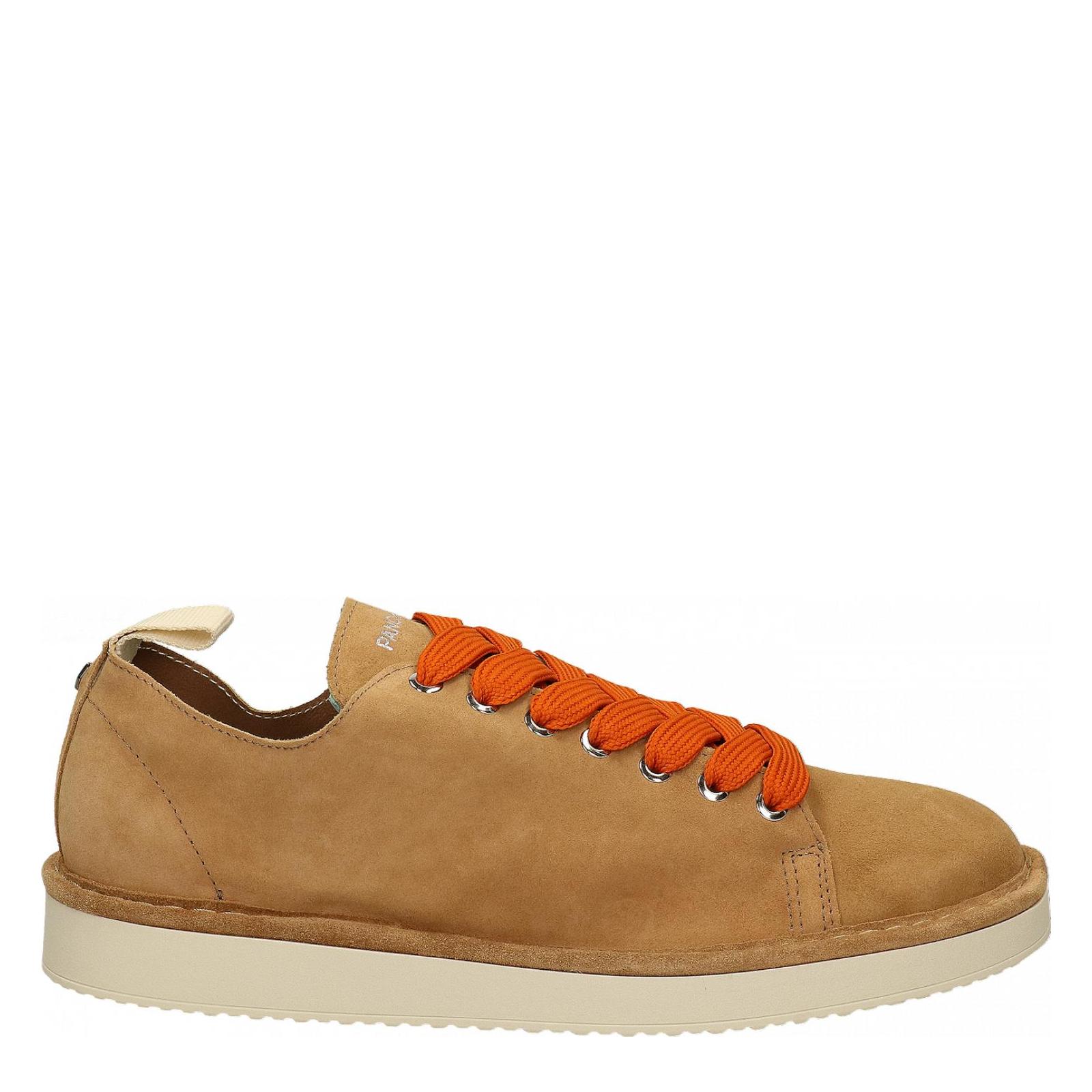 P01 LACE-UP SHOE SUEDE biscuit-burnt-orange