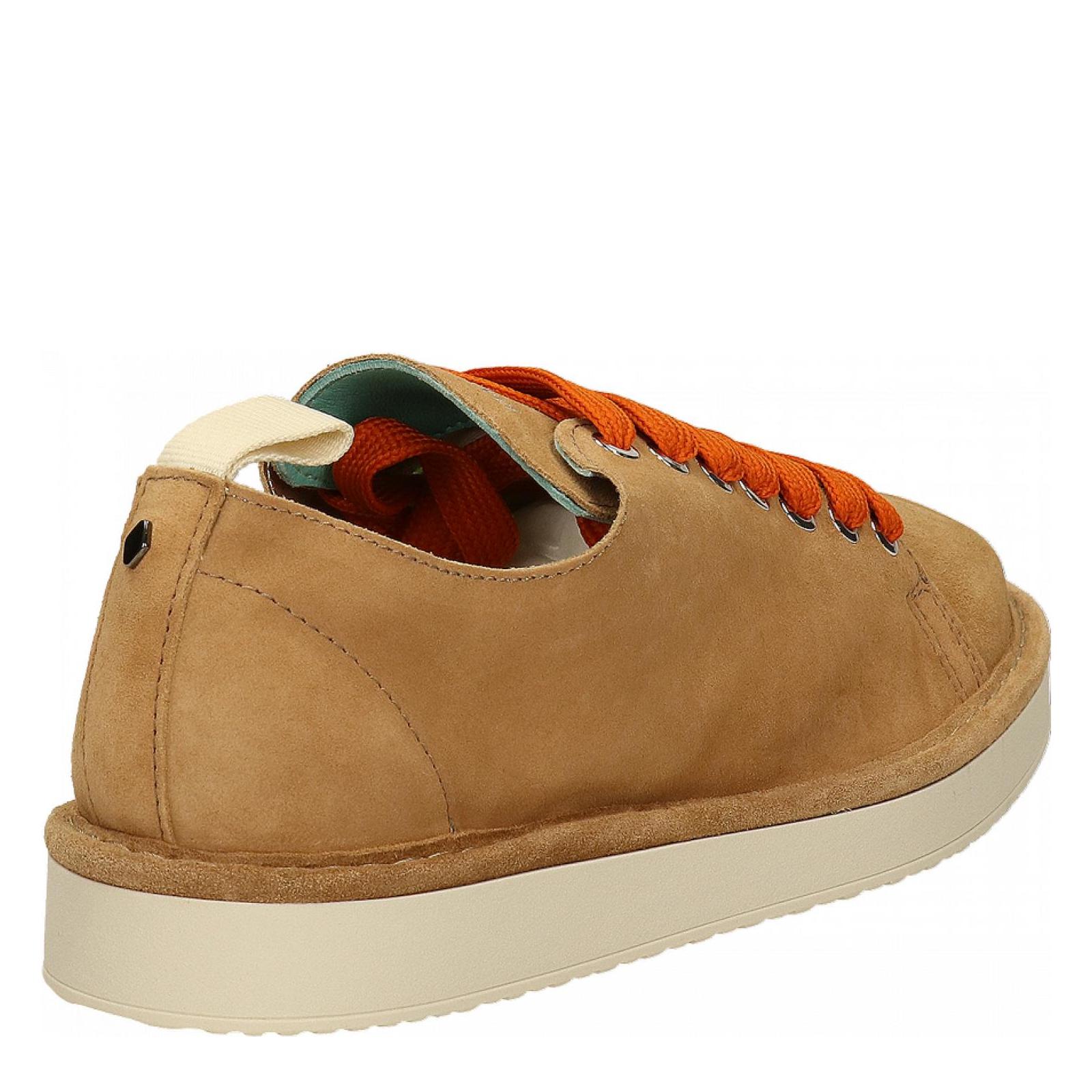 P01 LACE-UP SHOE SUEDE biscuit-burnt-orange