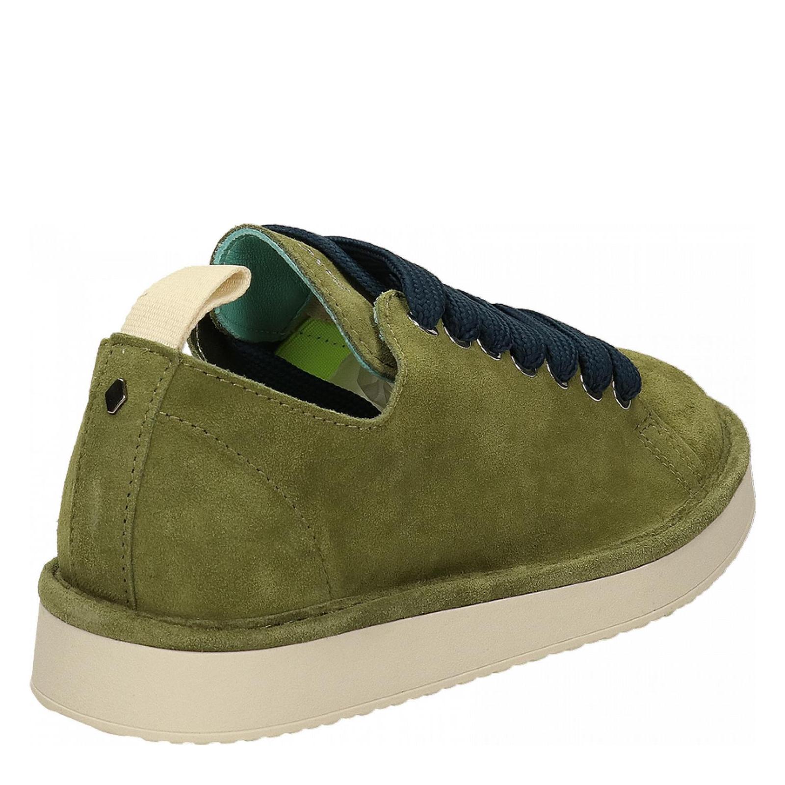 P01 LACE-UP SHOE SUEDE forest-night-cobalt