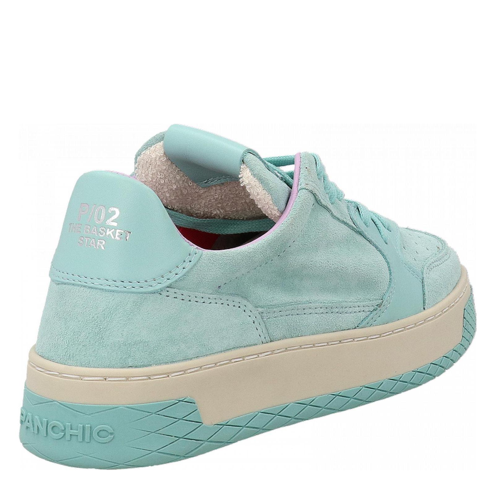 P02 LOW-TOP SNEAKER aqua