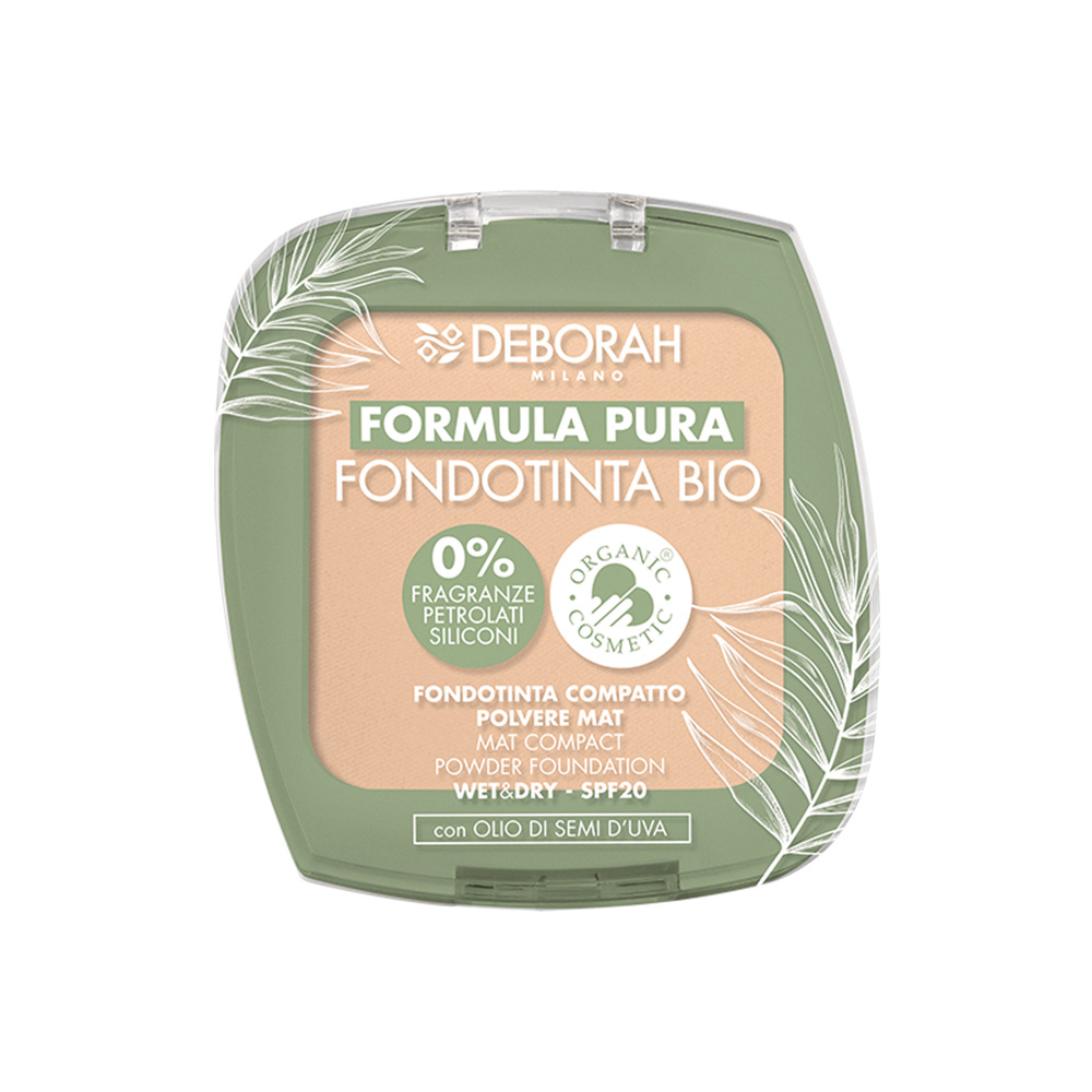 Formula Pura Fondotinta Compatto Bio