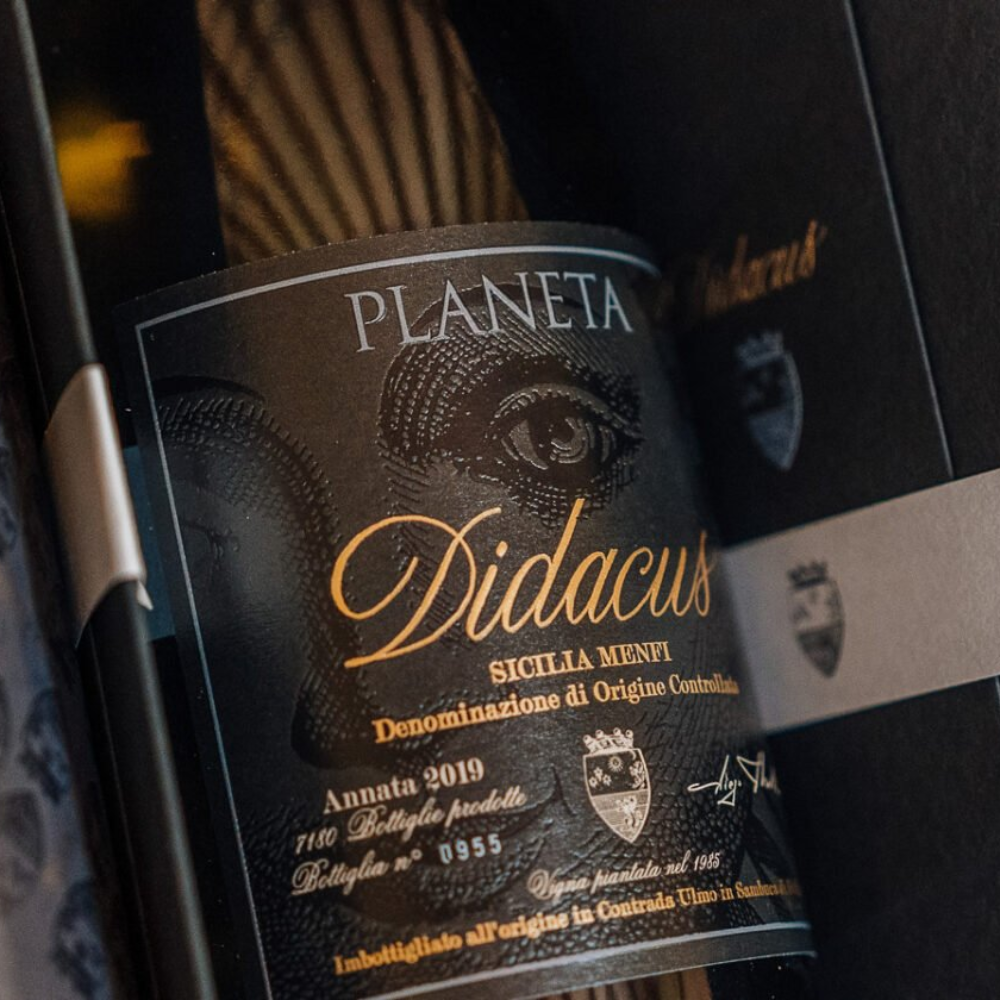 DIDACUS CHARDONNAY BIANCO BIO 0,750 - BOX LEGNO - DOC MENFI