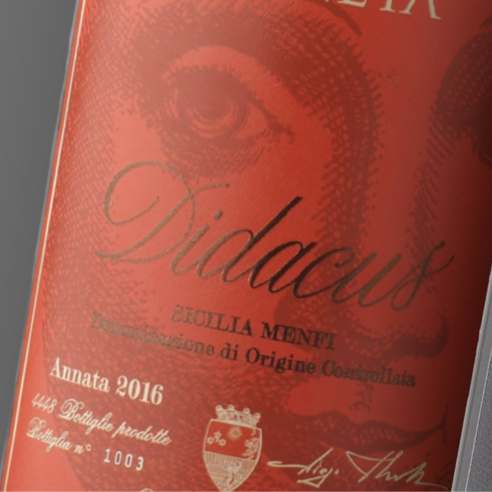 DIDACUS ROSSO CABERNET FRANC 0,750 - BOX LEGNO - DOC MENFI