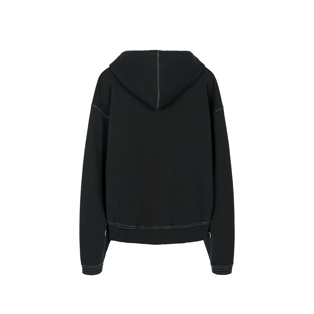  A COLD WALL Felpa Zip Hoodie Millbank Onyx 