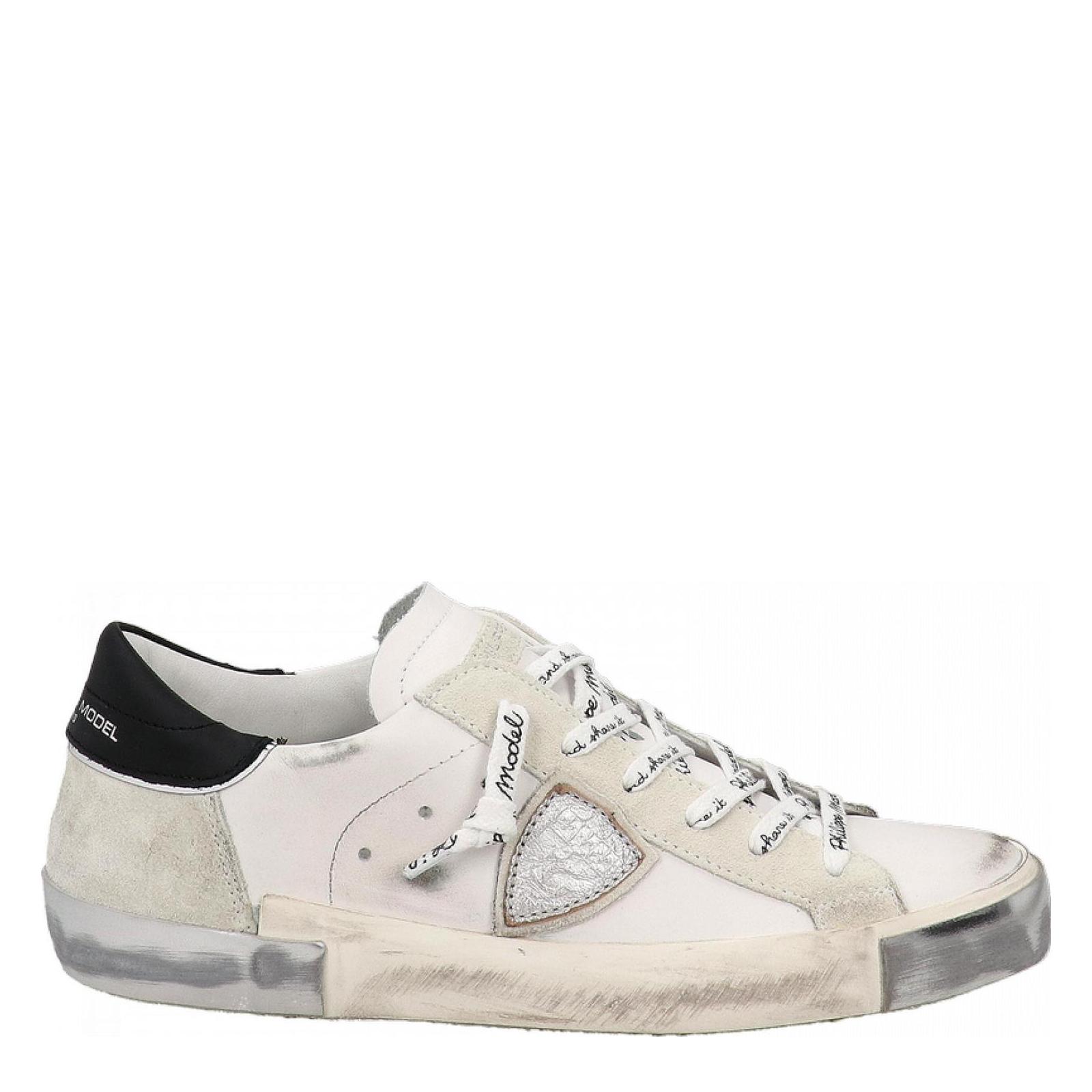 PRSX LOW bianco-argento