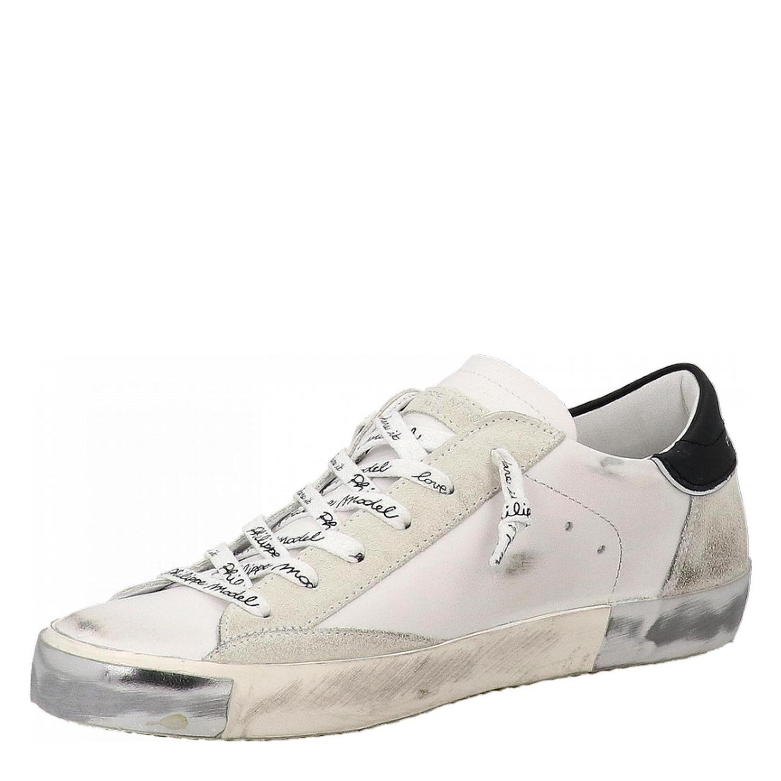 PRSX LOW bianco-argento