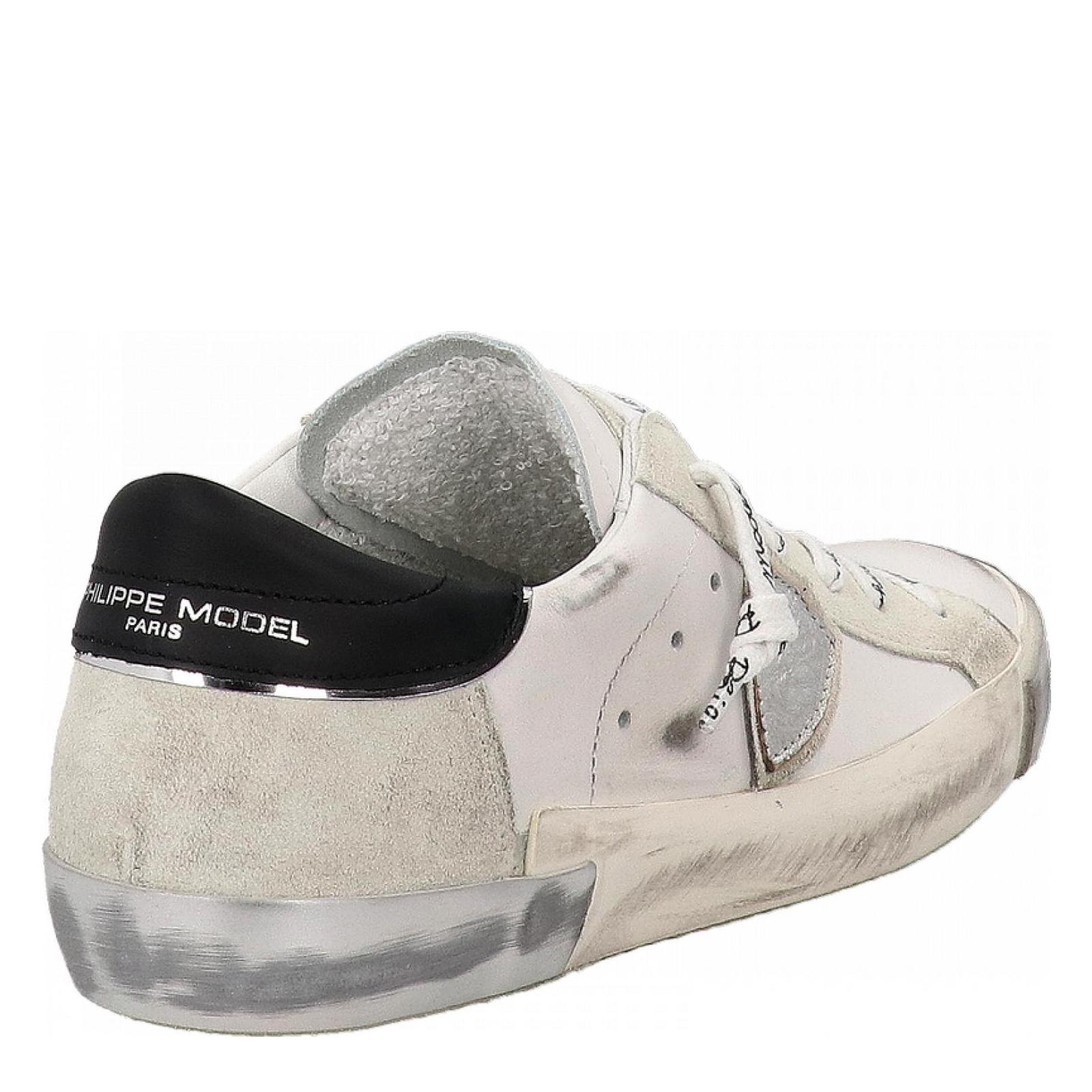 PRSX LOW bianco-argento