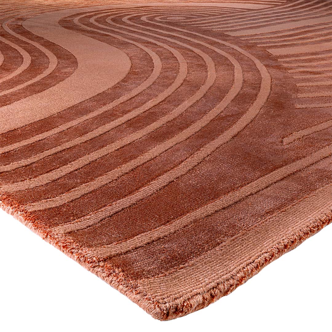 Tappeto ZEN RUST – Raffinatezza e Calore per il Tuo Soggiorno