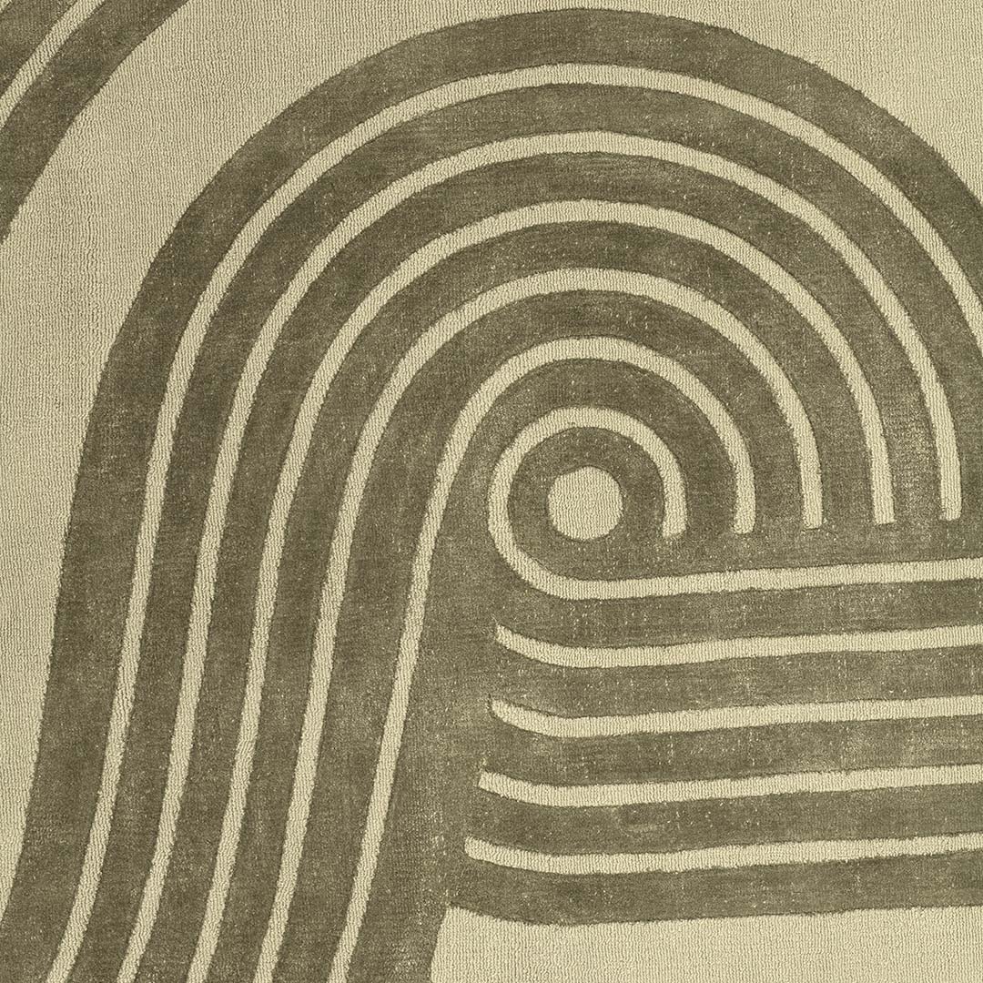 Tappeto ZEN MUSCHIO – Raffinatezza Naturale per il Tuo Spazio Moderno