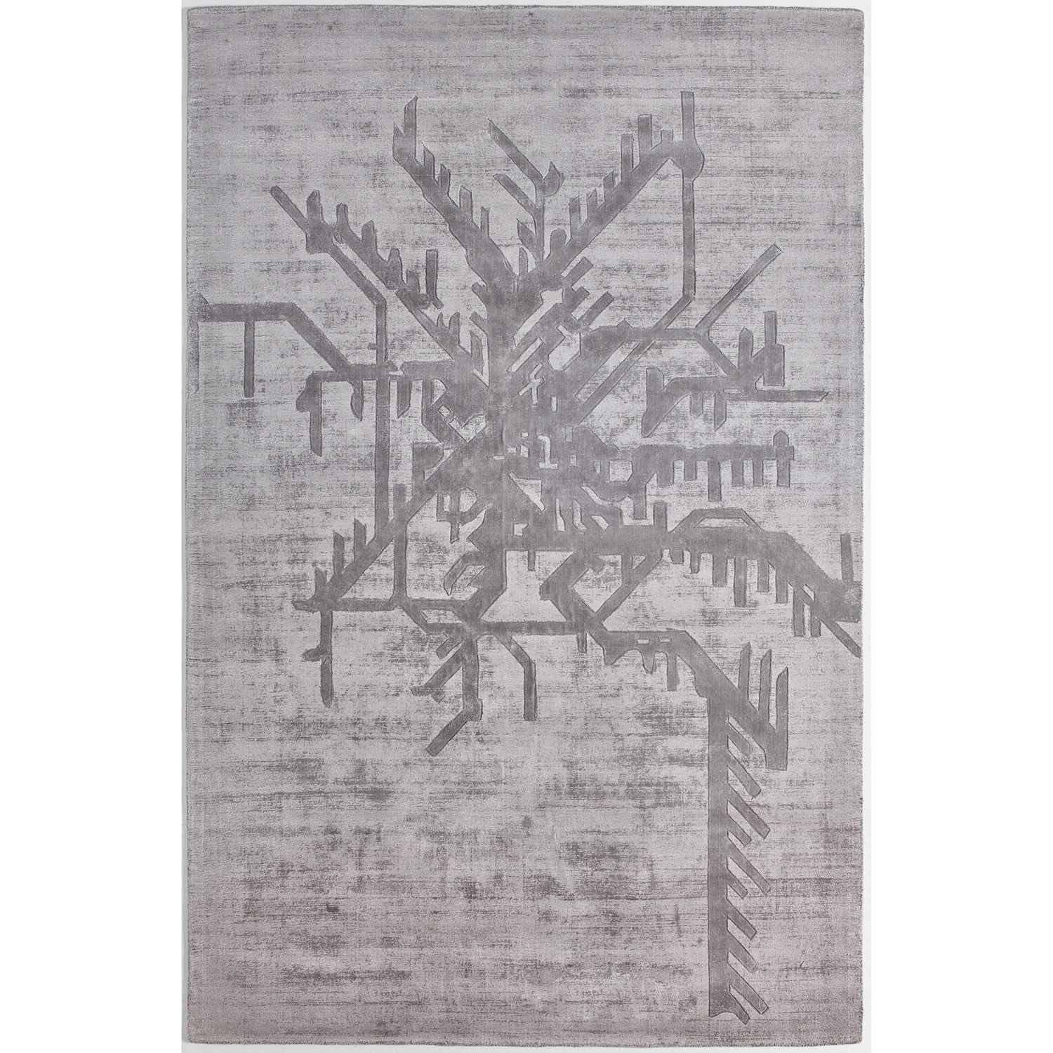 Tappeto METRO PERLA : Geometrie metropolitane per interni di classe - Immagine principale