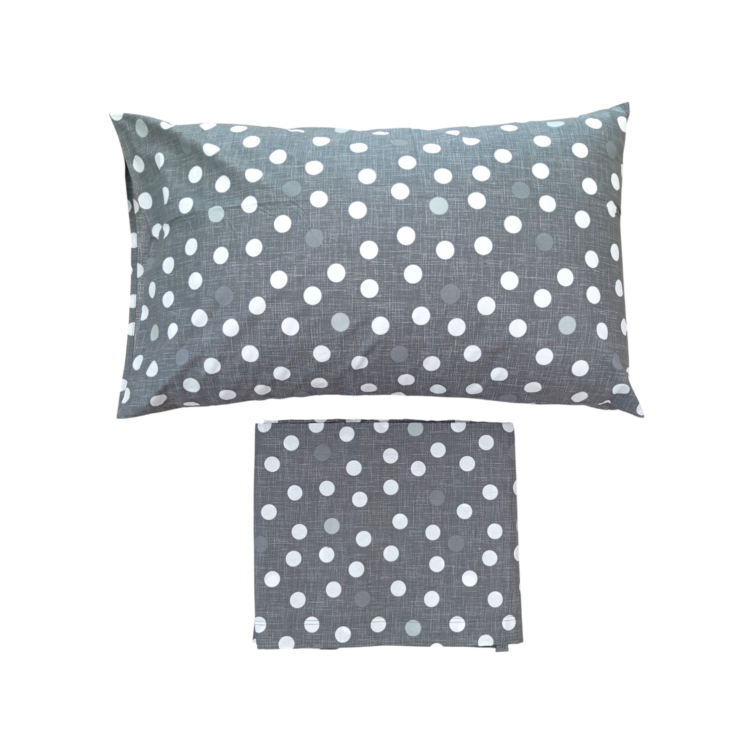 Completo letto matrimoniale Bubble - grigio