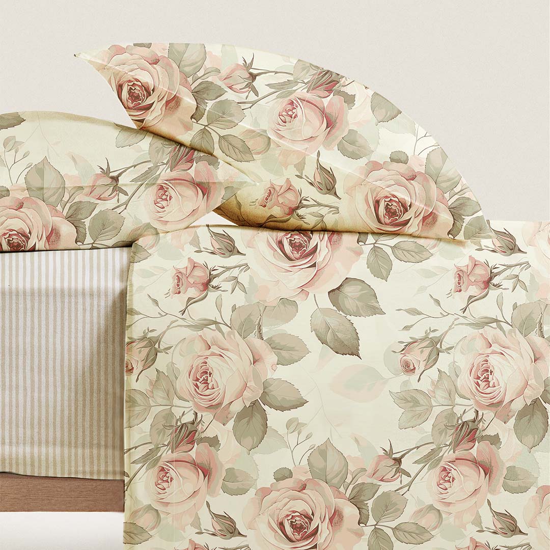Completo Letto matrimoniale Rose