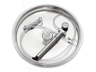 GALLEGGIANTE AD ARIA INOX KIT COMPLETO PER CONTENITORE- - ø mm.480 per contenitore inox da lt.150 - 1 pezzi BELVIVERE