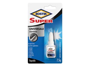 SUPER COLLA UNIVERSALE ISTANTANEA GR.7,5- - gr.7,5 - 12 pezzi BOSTIK
