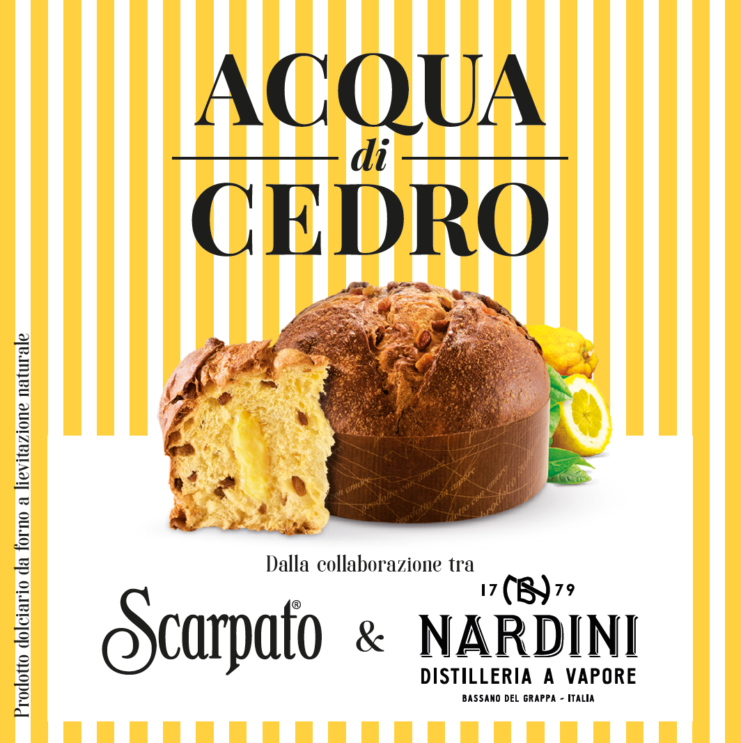 Panettone Scarpato all'Acqua di Cedro Nardini cover