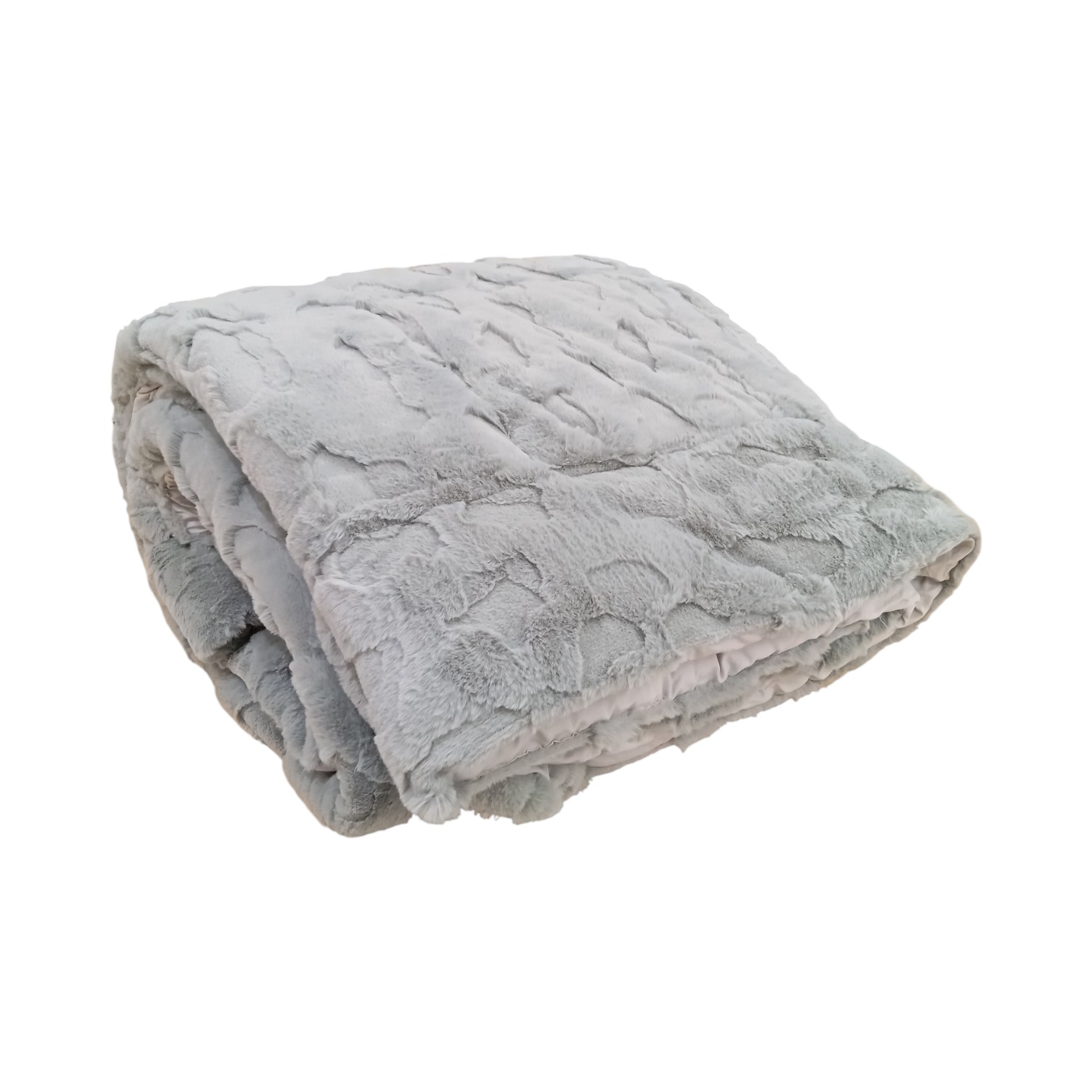 Trapunta matrimoniale Zelda - grigio