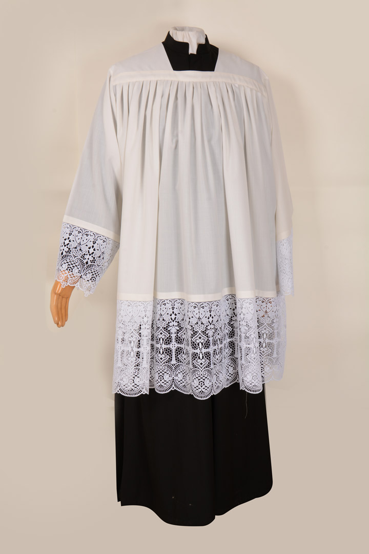 Rocchetto ter. lana leggero bianco 8187-30 