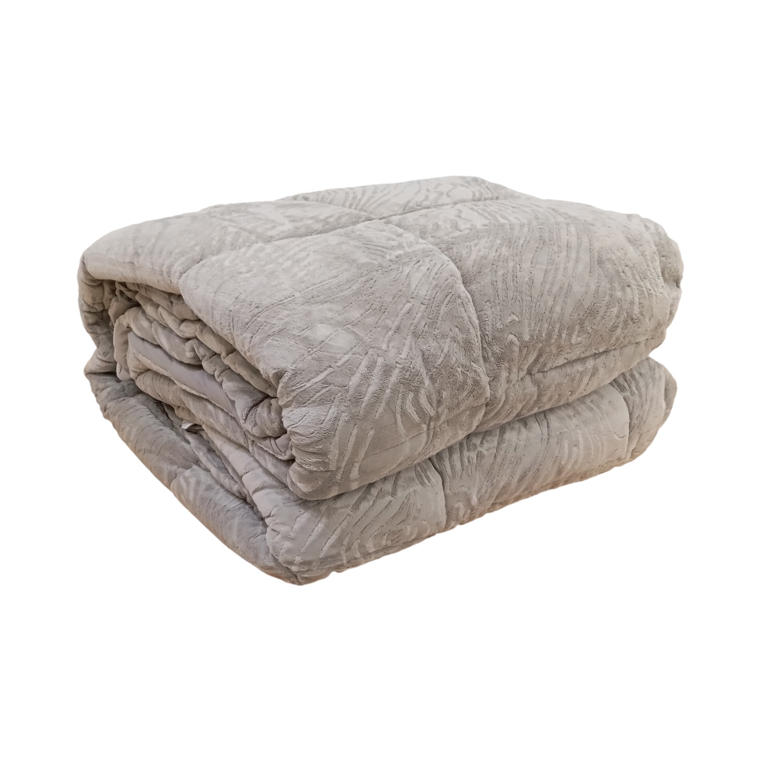 Trapunta matrimoniale Lumi - tortora