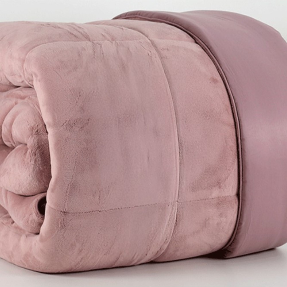 Trapunta una piazza e mezza Soft Touch - rosa