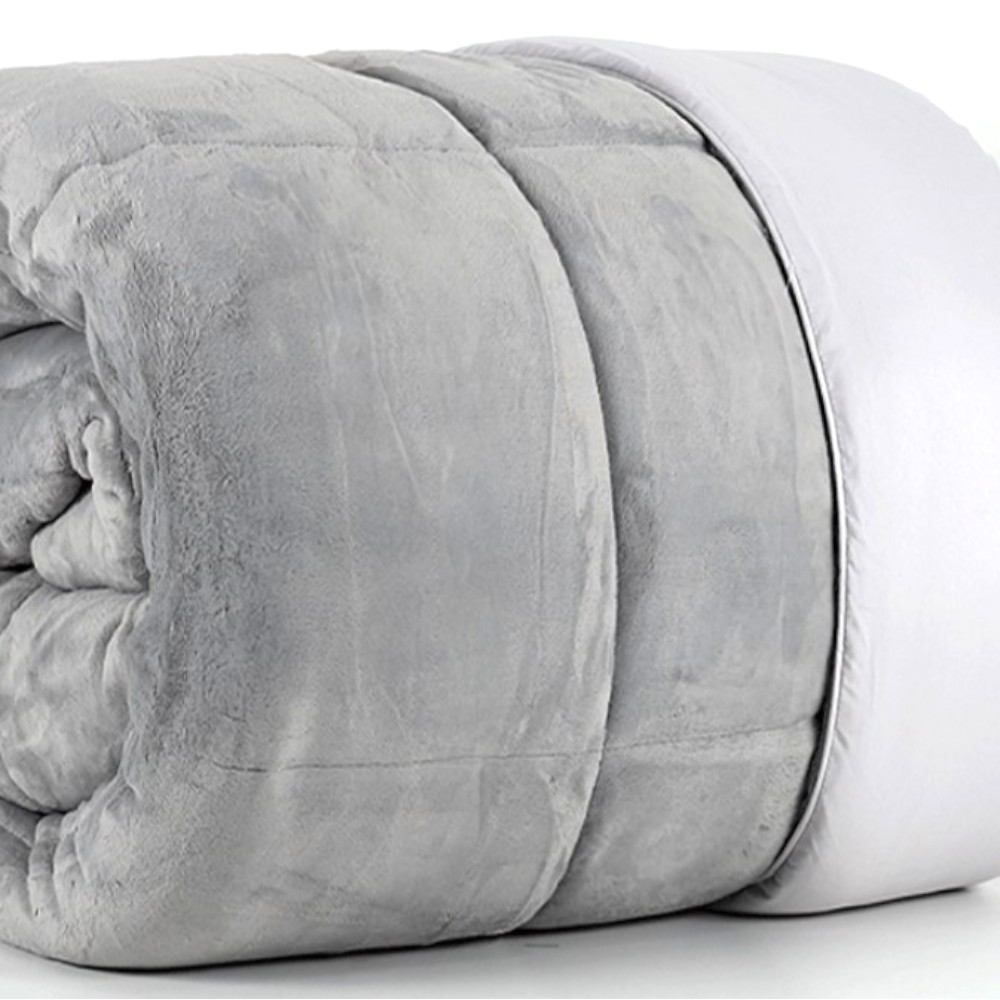 Trapunta una piazza Soft Touch - grigio