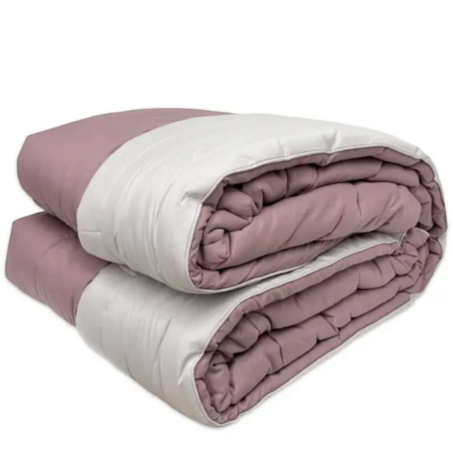 Trapunta una piazza Double face Bicolor - mosto