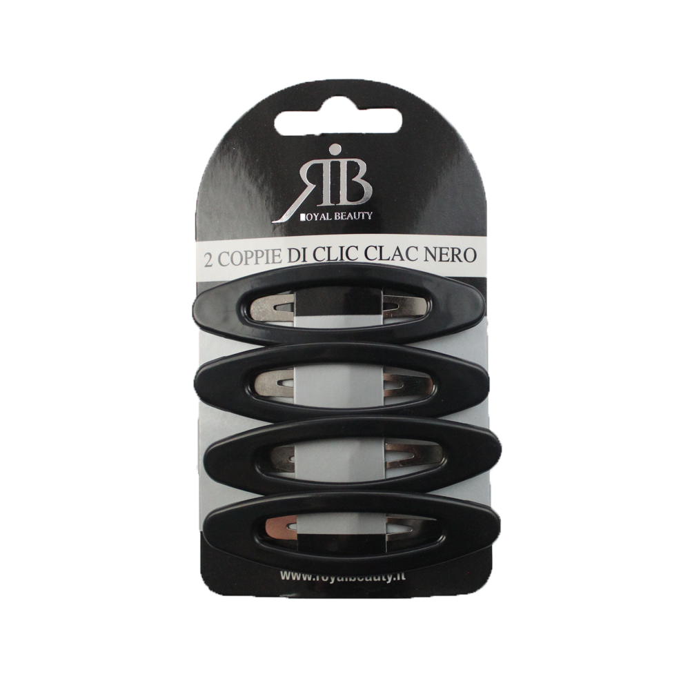 Clic-clac Nero 4 Pezzi