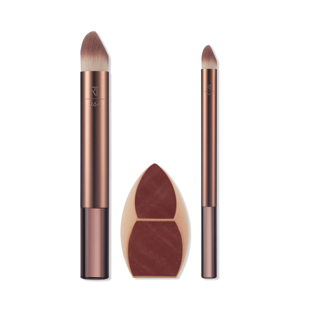 Set spugne per trucco Makeupsaver + Duo pennelli per il viso