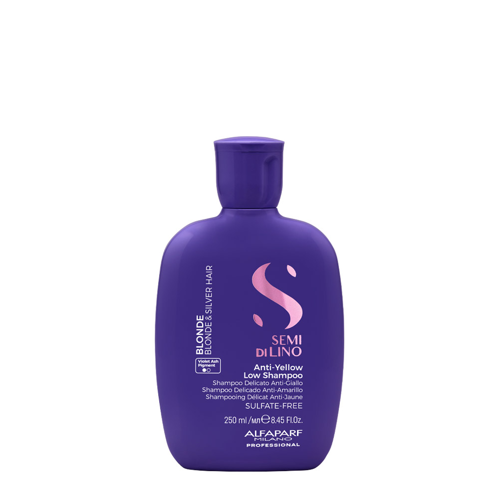Semi di Lino Blonde Anti Yellow Low Shampoo 250ml 