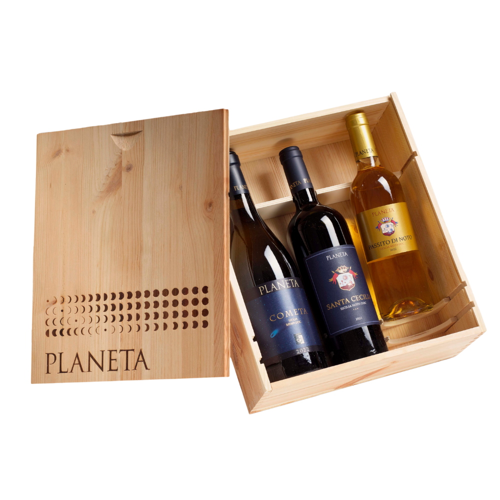 CONF. LEGNO 2 X 0,750 + 1 X 0,500 I SUPER CRU DOC