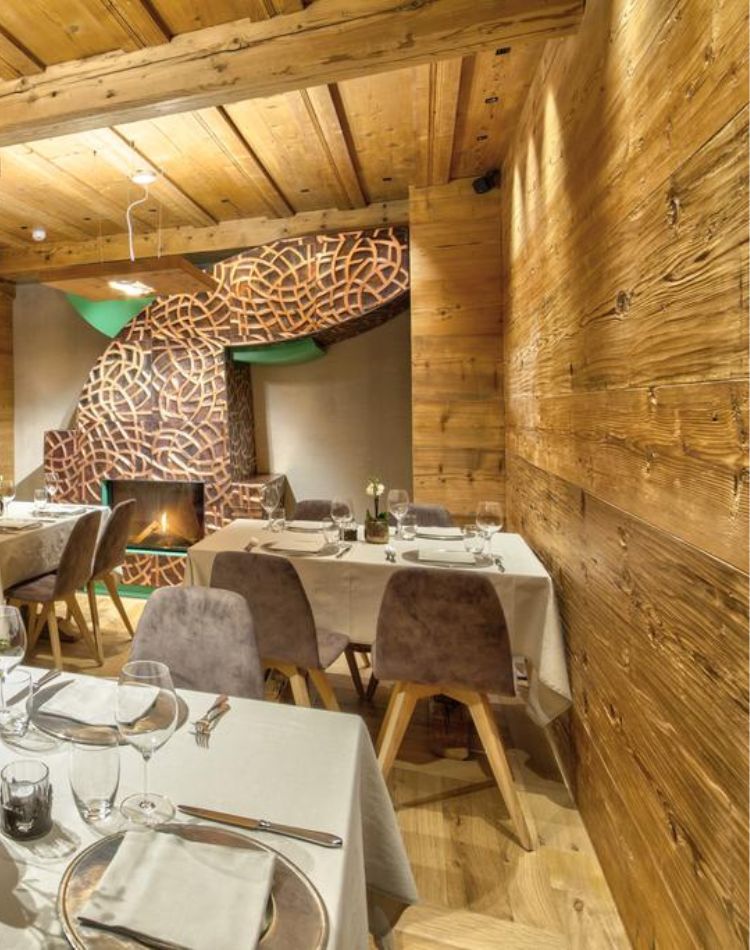 boiserie in abete antico