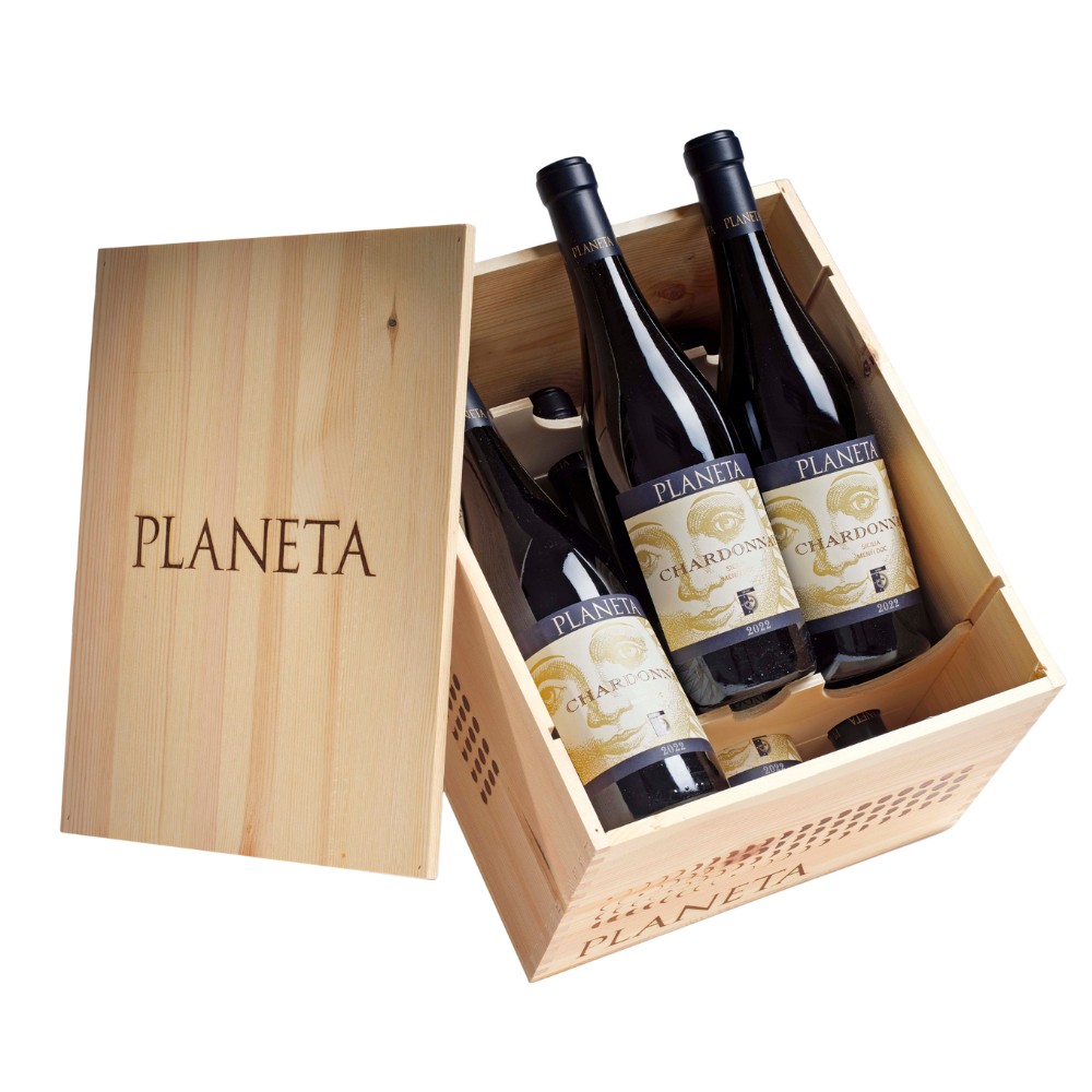 CHARDONNAY BIANCO BIO 0,750 LEGNO X 3 DOC MENFI