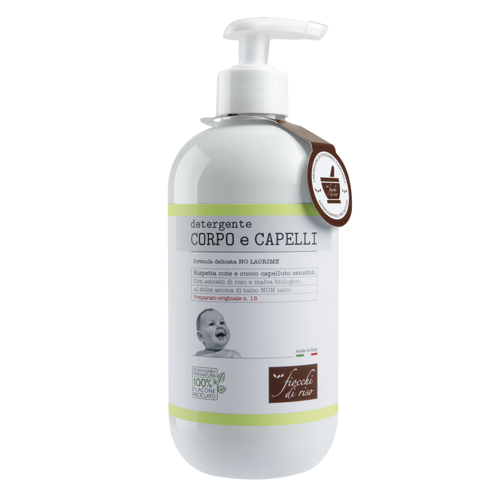 Detergente Corpo e Capelli Talco 400 ml
