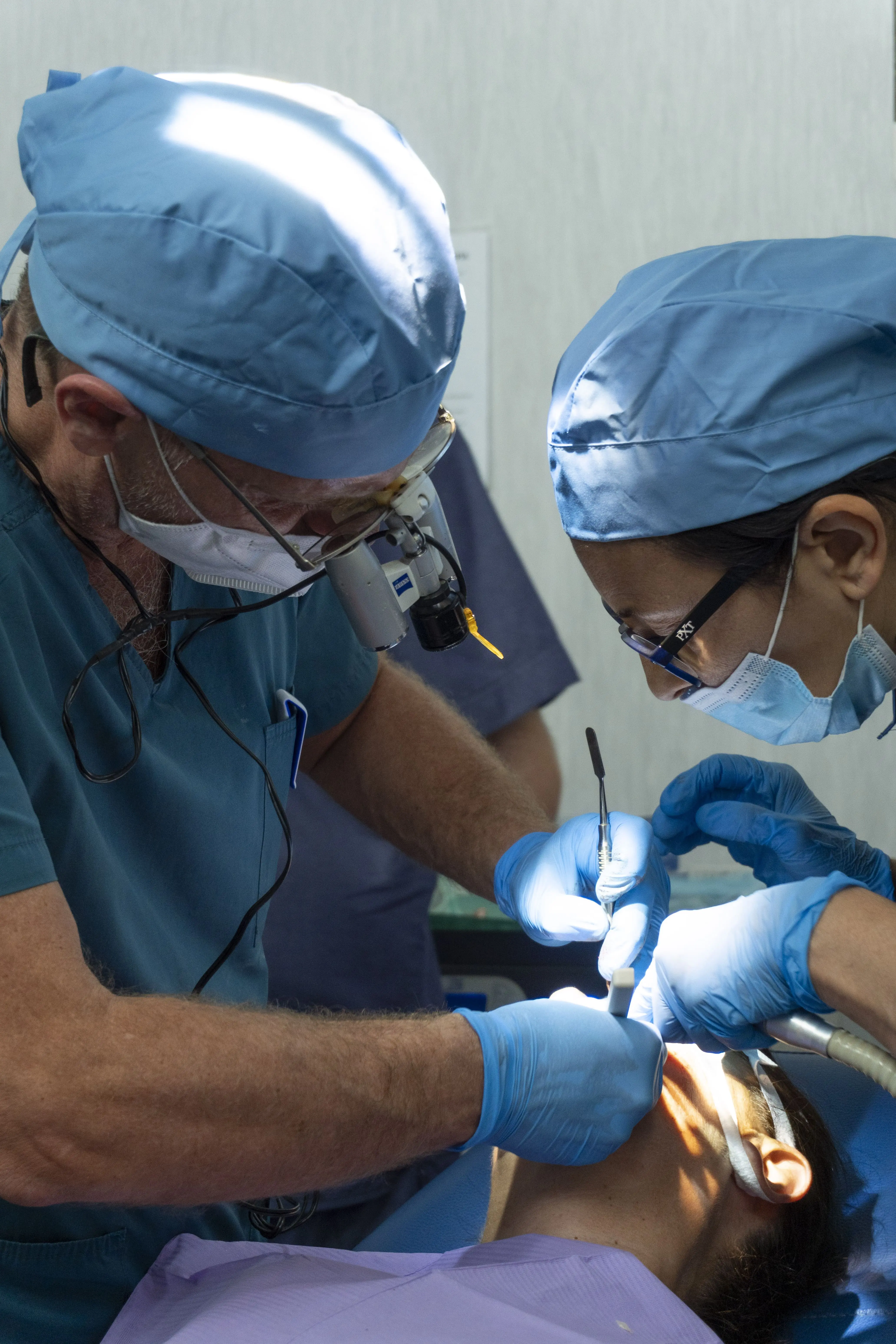 Intervento odontoiatrico