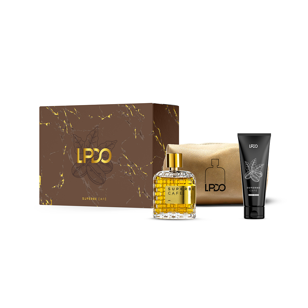 Superbe Café 100ml + Body Wash + Pochette
