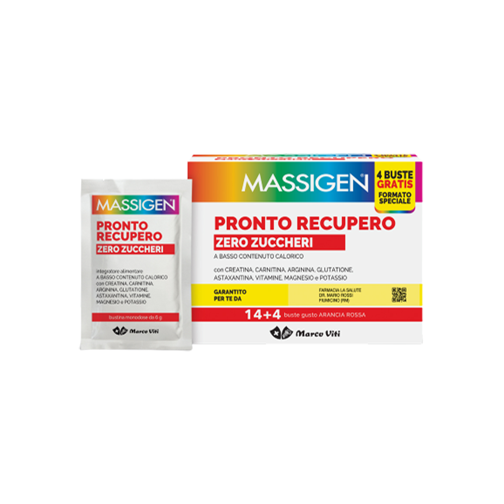 Integratore Alimentare Pronto Recupero Zero Zuccheri 18 Bustine
