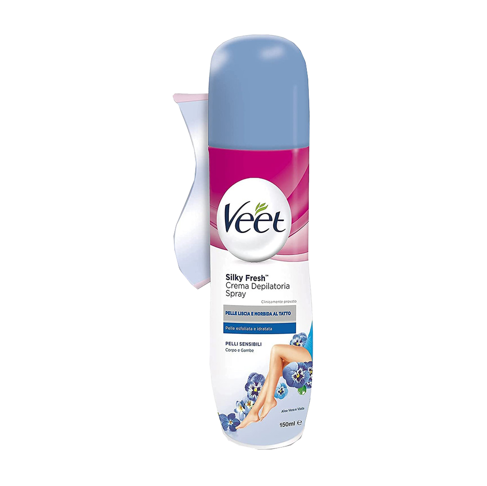 Crema Depilatoria Spray Pelli Sensibili 150 ml 