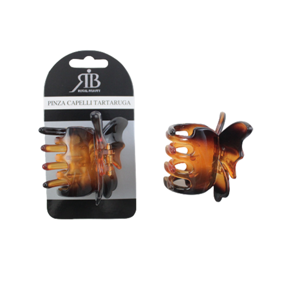 Pinza Capelli Tartaruga 8 cm