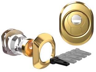 DEFENDER MAGN. BKL M3 OTT. LUC. CON VASCHETTA IN ACC. FILETTATA REGOL.- - mm.50x28h. interasse mm.38 (BKL/M3/19/28/ZR) - 1 pezzi CIPIERRE