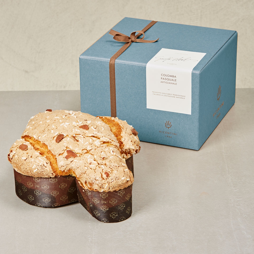 Colomba caramello salato e limone