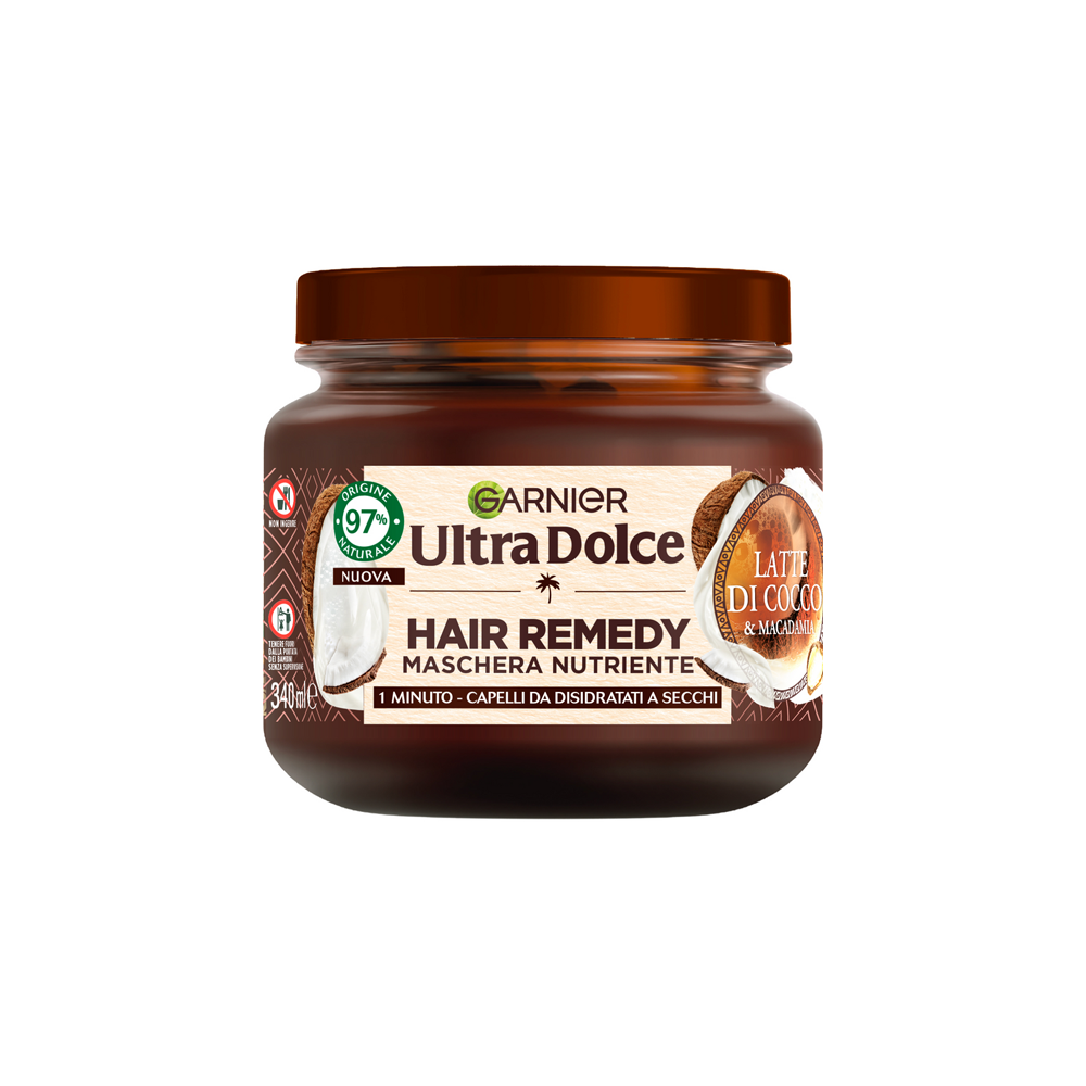 Maschera Nutriente Capelli Disidratati Latte Di Cocco 340 ml