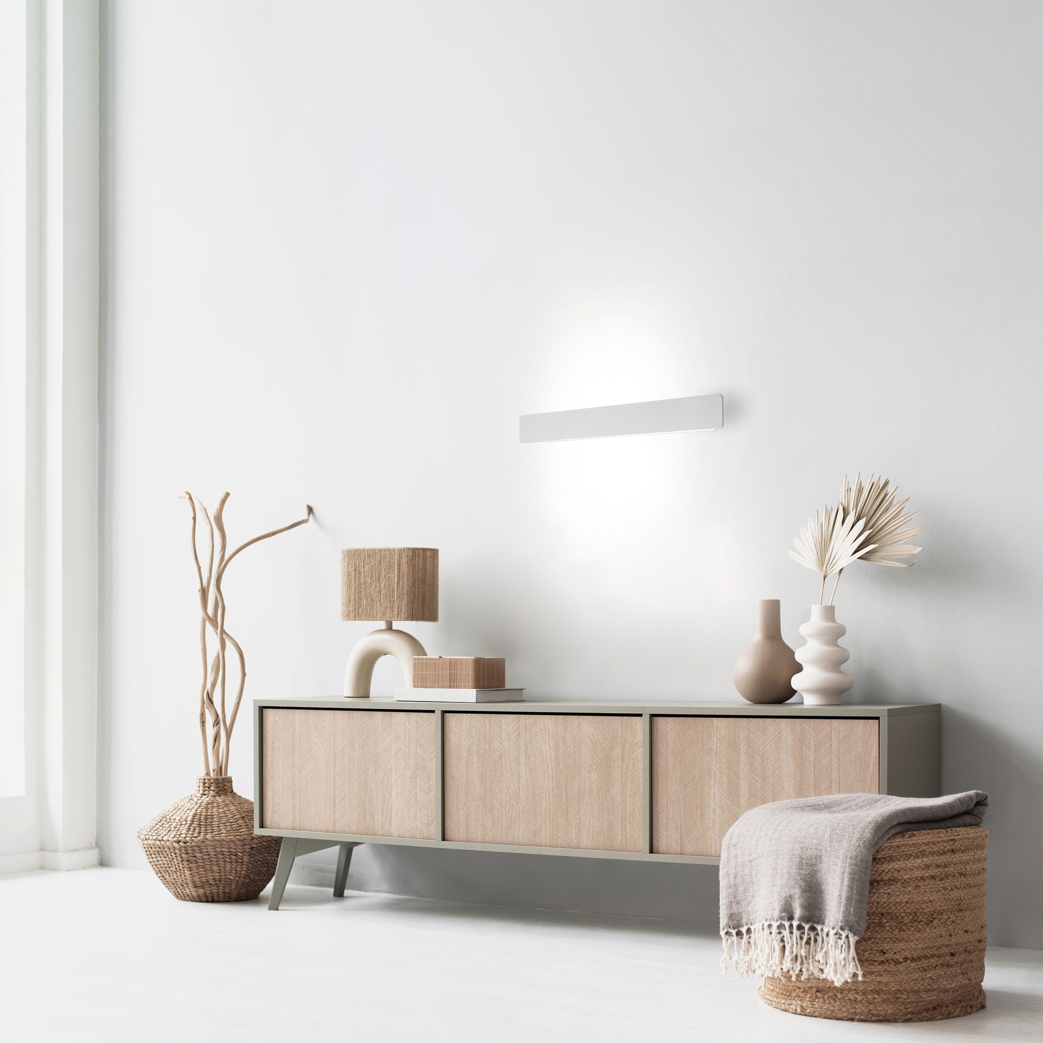 LINE APPLIQUE 96 BIANCO 31W 3000K