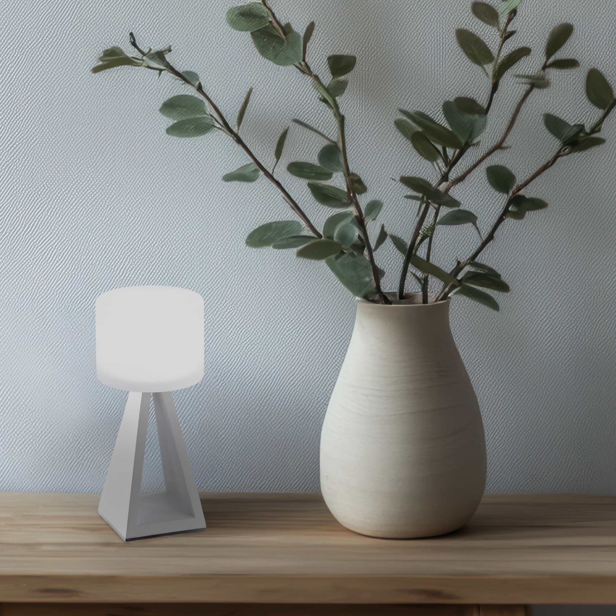 PUP GLASS BIANCO 9W 3000K DIMMERABILE