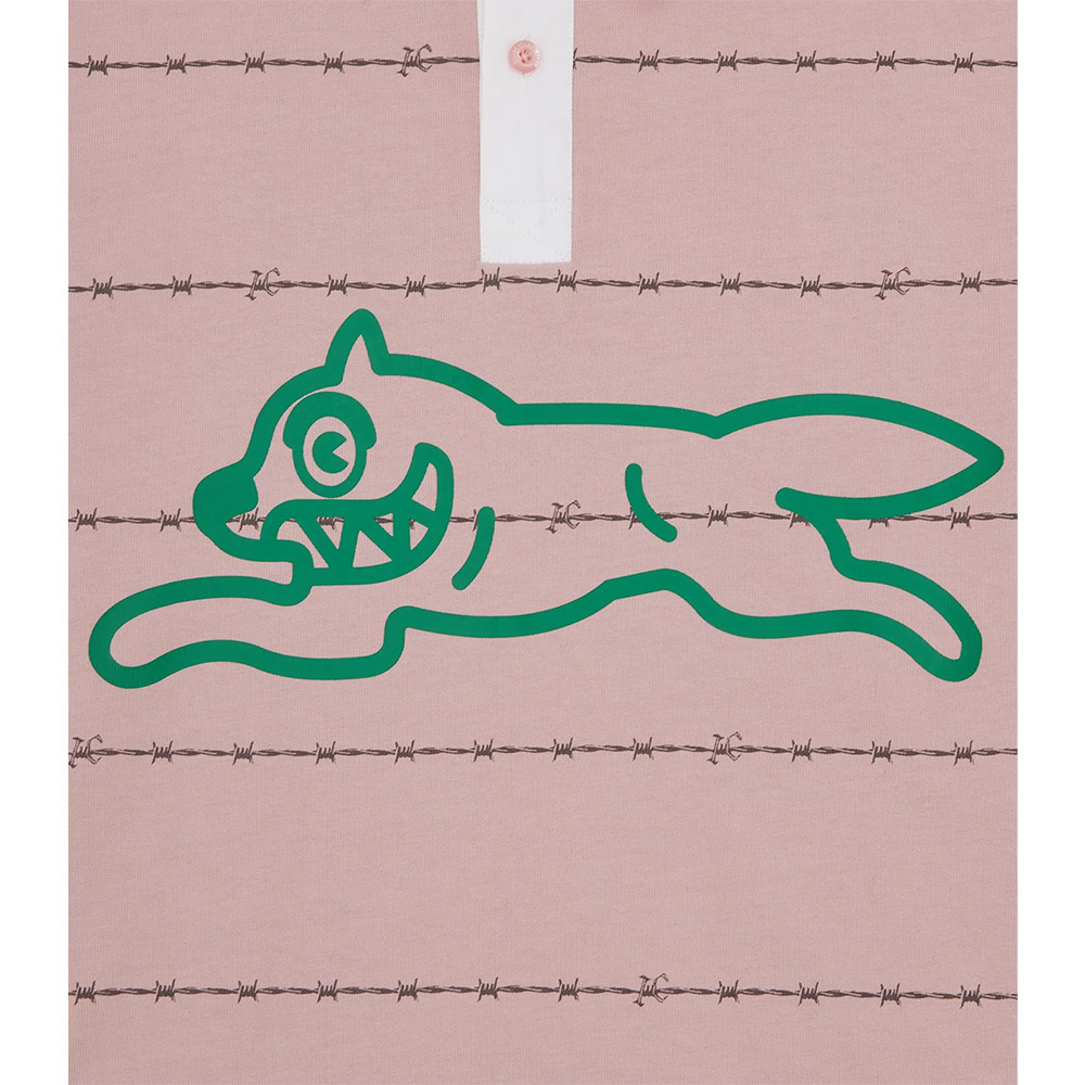 ICECREAM Polo Rugby Shirt Barbed Wire 