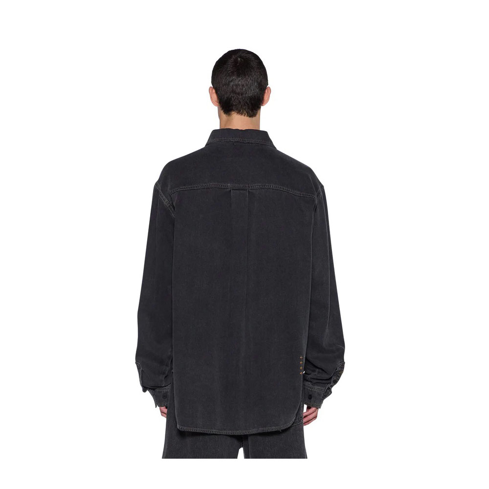 KSUBI Camicia Denim LS Shirt Vulture Baxter Black