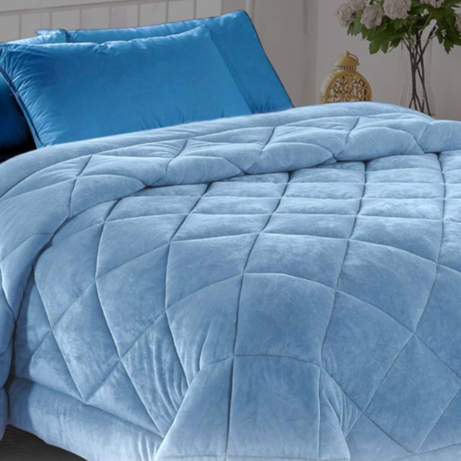 Trapunta una piazza Morbidina - denim