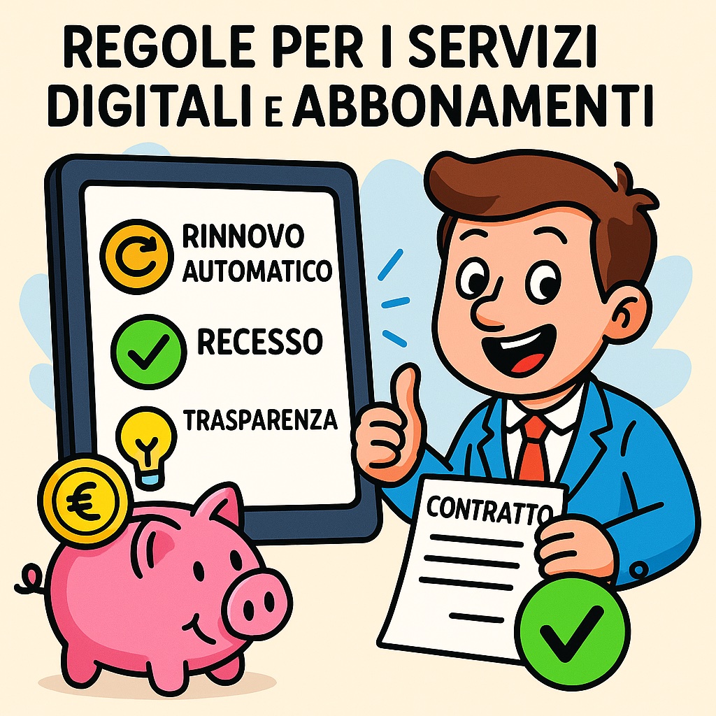 servizi digitale come vendere a norma di legge